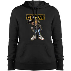 Versace Mickey Mouse Cartoon T-shirt Women Hooded Sweatshirt Women Hooded Sweatshirt - parenttees