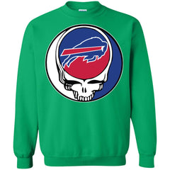 Buffalo Bills Grateful Dead Steal Your Face Football Nfl Shirts Crewneck Pullover Sweatshirt Crewneck Pullover Sweatshirt - parenttees