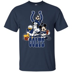 Mickey Mouse Indianapolis Colts American Football Nfl Sports Shirt Men Cotton T-Shirt Men Cotton T-Shirt - parenttees