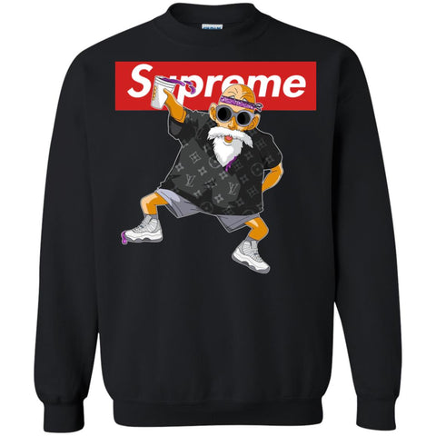 Supreme Kame Sennin Turtle Crewneck Pullover Sweatshirt Black / S Crewneck Pullover Sweatshirt - parenttees