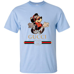 Gucci Mickey Fashion Stylelist Music T-shirt Men Cotton T-Shirt Men Cotton T-Shirt - parenttees