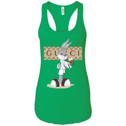 Gucci Rabbit Smoking Funny T-shirt Women Tank Top