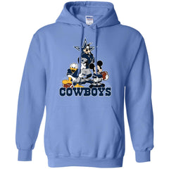 Mickey Mouse Dallas Cowboys American Football Nfl Sports Shirt Pullover Hoodie Sweatshirt Pullover Hoodie Sweatshirt - parenttees