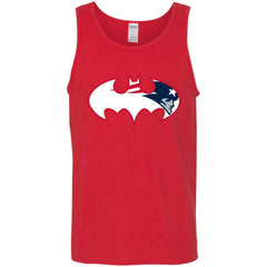 We Are The New England Patriots Batman Nfl Mashup Men Cotton Tank Men Cotton Tank - parenttees