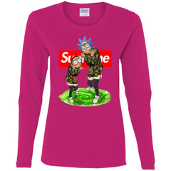 Supreme Rick And Morty Best T-shirt Women Long Sleeve Shirt Women Long Sleeve Shirt - parenttees