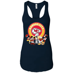 Nfl – Kansas City Chiefs Super Bowl 2019 Mickey Mouse Minnie Mouse Donald Duck Daisy Duck Football Women Tank Top Women Tank Top - parenttees