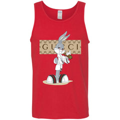 Gucci Rabbit Smoking Funny T-shirt Men Cotton Tank Men Cotton Tank - parenttees