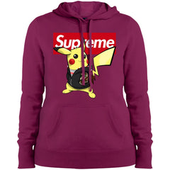 Supreme Pikachu T-shirt Women Hooded Sweatshirt Women Hooded Sweatshirt - parenttees
