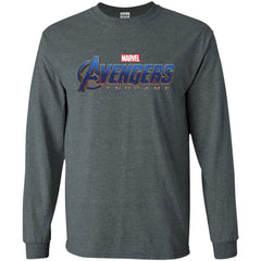 Marvel Avengers Endgame Movie Logo Graphic Men Long Sleeve Shirt Men Long Sleeve Shirt - parenttees