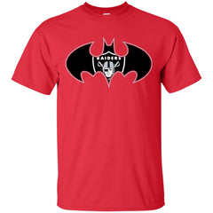 We Are The Oakland Raiders Batman Nfl Mashup Men Cotton T-Shirt Men Cotton T-Shirt - parenttees