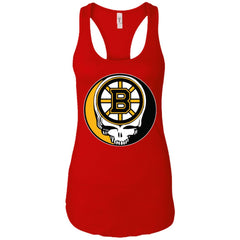 Boston Bruins Grateful Dead Steal Your Face Hockey Nhl Shirts Women Tank Top Women Tank Top - parenttees