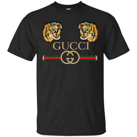 Gucci Tiger Love T-shirt Men Cotton T-Shirt Black / S Men Cotton T-Shirt - parenttees