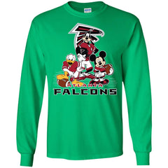 Mickey Mouse Atlanta Falcons American Football Nfl Sports Shirt Men Long Sleeve Shirt Men Long Sleeve Shirt - parenttees