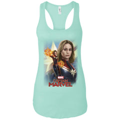 Marvel Captain Marvel Powers Portrait Women Tank Top Women Tank Top - parenttees