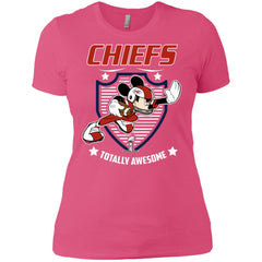 Nfl – Kansas City Chiefs Totally Awesome Mickey Mouse Super Bowl 2019 Football Women Cotton T-Shirt Women Cotton T-Shirt - parenttees