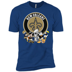 Nfl – New Orleans Saints Super Bowl 2019 Mickey Mouse Minnie Mouse Donald Duck Daisy Duck Football Men Short Sleeve T-Shirt Men Short Sleeve T-Shirt - parenttees