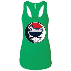 New England Patriots Grateful Dead Steal Your Face Football Nfl Shirts Women Tank Top