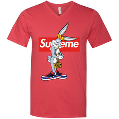 Supreme Rabbit Trending T-shirt Men V-Neck T-Shirt Men V-Neck T-Shirt - parenttees