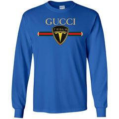 Gucci Tesla T-shirt Men Long Sleeve Shirt Men Long Sleeve Shirt - parenttees