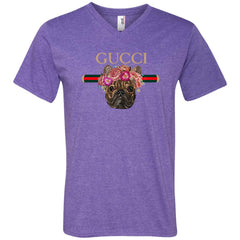 Gucci New Style Bull Dogs T-shirt Men V-Neck T-Shirt Men V-Neck T-Shirt - parenttees