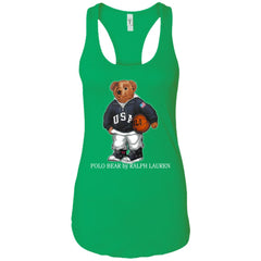 Polo Bear Ralph Lauren Shirt Women Tank Top Women Tank Top - parenttees