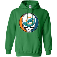 Miami Dolphins Grateful Dead Steal Your Face Football Nfl Shirts Pullover Hoodie Sweatshirt Pullover Hoodie Sweatshirt - parenttees