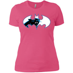 We Are The Carolina Panthers Batman Nfl Mashup Women Cotton T-Shirt Women Cotton T-Shirt - parenttees