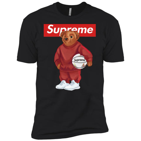 Supreme Bear Sport T-shirt Men Short Sleeve T-Shirt Black / X-Small Men Short Sleeve T-Shirt - parenttees