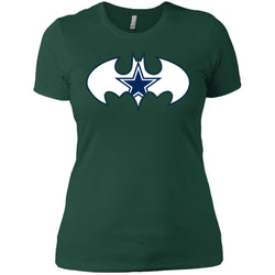 We Are The Dallas Cowboys Batman Nfl Mashup Women Cotton T-Shirt