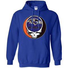 Baltimore Ravens Grateful Dead Steal Your Face Football Nfl Shirts Pullover Hoodie Sweatshirt Pullover Hoodie Sweatshirt - parenttees