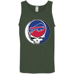 Buffalo Bills Grateful Dead Steal Your Face Football Nfl Shirts Men Cotton Tank Men Cotton Tank - parenttees