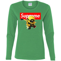 Supreme Minion T-shirt Trending Women Long Sleeve Shirt Women Long Sleeve Shirt - parenttees