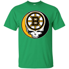 Boston Bruins Grateful Dead Steal Your Face Hockey Nhl Shirts Men Cotton T-Shirt Men Cotton T-Shirt - parenttees