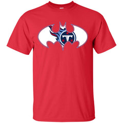 We Are The Tennessee Titans Batman Nfl Mashup Men Cotton T-Shirt Men Cotton T-Shirt - parenttees