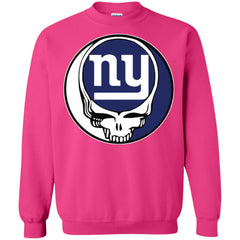 New York Giants Grateful Dead Steal Your Face Football Nfl Shirts Crewneck Pullover Sweatshirt Crewneck Pullover Sweatshirt - parenttees