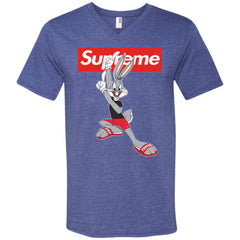 Supreme Rabbit Cute Stylelist T-shirt Men V-Neck T-Shirt Men V-Neck T-Shirt - parenttees