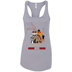 Gucci Trending T-shirt Rabbit And Donald T-shirt Women Tank Top Women Tank Top - parenttees