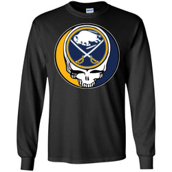 Buffalo Sabres Grateful Dead Steal Your Face Hockey Nhl Shirts Men Long Sleeve Shirt