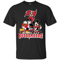 Mickey Mouse Tampa Bay Buccaneers American Football Nfl Sports Shirt Men Cotton T-Shirt