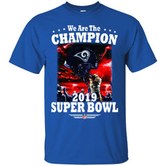 Nfl – Los Angeles Rams We Are The Champion 2019 Super Bowl Football Men Cotton T-Shirt Men Cotton T-Shirt - parenttees