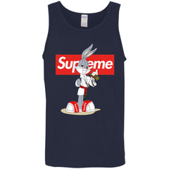 Supreme Rabbit Smoking T-shirt Men Cotton Tank Men Cotton Tank - parenttees