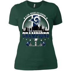 Nfl – Los Angeles Rams 2019 Super Bowl Champions Football Women Cotton T-Shirt Women Cotton T-Shirt - parenttees