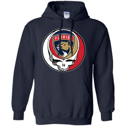 Florida Panthers Grateful Dead Steal Your Face Hockey Nhl Shirts Pullover Hoodie Sweatshirt