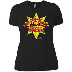 Captain Marvel My Superpower Is Being Me Women Cotton T-Shirt