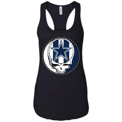 Dallas Cowboys Grateful Dead Steal Your Face Football Nfl Shirts Women Tank Top