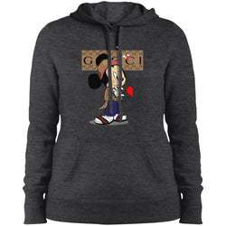 Couple Gucci Mickey Tshirt Valentine's Day Women Hooded Sweatshirt