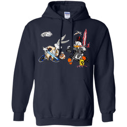 Star Wars T-shirts Rabbit Vs Duck Donald Funny Pullover Hoodie Sweatshirt