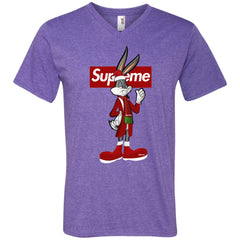 Supreme Rabbit Party T-shirt Men V-Neck T-Shirt Men V-Neck T-Shirt - parenttees