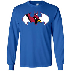 We Are The Arizona Cardinals Batman Nfl Mashup Men Long Sleeve Shirt Men Long Sleeve Shirt - parenttees