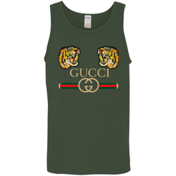 Gucci Tiger Love T-shirt Men Cotton Tank